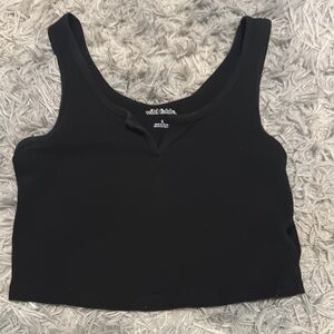 Black Crop Top